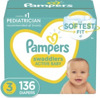 Фото - Підгузки Pampers Swaddlers 3 / 136 pcs 