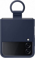 Zdjęcia - Etui Samsung Silicone Cover with Ring for Galaxy Z Flip4 