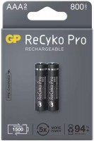 Фото - Акумулятор / батарейка GP Recyko Pro  2xAAA 800 mAh