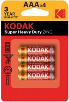 Zdjęcia - Bateria / akumulator Kodak Super Heavy Duty 4xAAA 