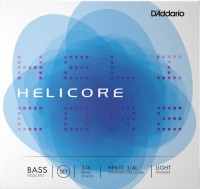 Струни DAddario Helicore Pizzicato Double Bass 3/4 Light 