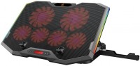 Podstawka pod laptop Conceptronic THYIA01B ERGO 6-Fan Gaming Laptop Cooling Pad with Mobile Holder, RGB 