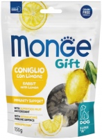 Фото - Корм для собак Monge Gift Adult Rabbit with Lemon 150 g 