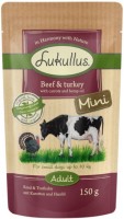 Karm dla psów Lukullus Adult Mini Beef/Turkey Pouch 6 szt.