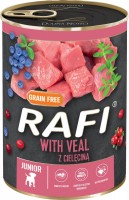 Karm dla psów Rafi Junior Grain Free Veal Canned 400 g 1 szt.
