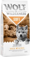 Karm dla psów Wolf of Wilderness Soft Junior Wide Acres 12 kg 