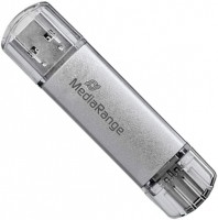 Pendrive MediaRange USB 3.0 Combo Flash Drive, with USB Type-C 128 GB