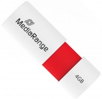 Zdjęcia - Pendrive MediaRange USB 2.0 Flash Drive with Slide Mechanism 4Gb 