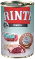 Фото - Корм для собак RINTI Adult Sensible Canned Lamb/Rice 1 шт