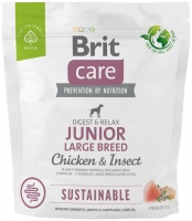Корм для собак Brit Care Junior Large Chicken/Insect 1 кг