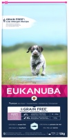 Фото - Корм для собак Eukanuba Grain Free Puppy Large Breed Ocean Fish 12 кг