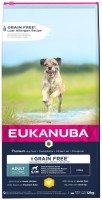 Karm dla psów Eukanuba Grain Free Adult Small/Medium Chicken 12 kg