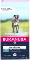 Karm dla psów Eukanuba Grain Free Adult Large Breed Ocean Fish 12 kg