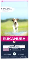 Zdjęcia - Karm dla psów Eukanuba Grain Free Puppy Small/Medium Breed Ocean Fish 12 kg
