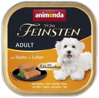 Karm dla psów Animonda Vom Feinsten Adult Chicken/Liver 150 g 1 szt.
