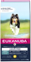 Фото - Корм для собак Eukanuba Grain Free Adult L/XL Breed Chicken 12 кг