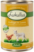Karm dla psów Lukullus Adult Wet Food Rabbit/Turkey 400 g 1 szt.