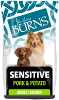 Karm dla psów Burns Sensitive Adult/Senior Pork 12 kg 