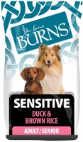 Karm dla psów Burns Sensitive Adult/Senior Duck 