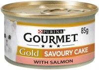 Фото - Корм для кішок Gourmet Gold Savoury Cake Salmon  12 pcs