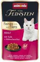 Karma dla kotów Animonda Adult Vom Feinsten Veal/Chicken Filet  18 pcs