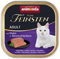 Zdjęcia - Karma dla kotów Animonda Adult Vom Feinsten Chicken/Seafood 100 g 