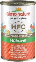 Karma dla kotów Almo Nature HFC Natural Chicken/Pumpkin  140 g 12 pcs