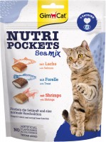 Фото - Корм для кішок GimCat Nutri Pockets Sea Mix  3 pcs