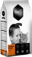Фото - Корм для кішок Amity Premium Adult Salmon/Rice  10 kg