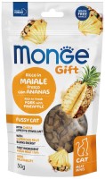 Zdjęcia - Karma dla kotów Monge Gift Fussy Pork with Pineapple 50 g 