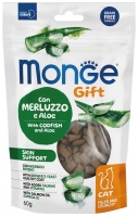 Zdjęcia - Karma dla kotów Monge Gift Skin Support Codfish with Aloe 60 g 