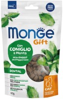 Фото - Корм для кішок Monge Gift Dental Rabbit with Peppermint 60 g 