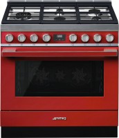 Фото - Плита Smeg Portofino CPF36UGMR червоний