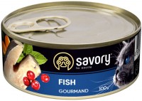 Karma dla kotów Savory Adult Cat Gourmand Fish Pate  100 g