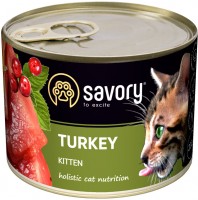 Фото - Корм для кішок Savory Kitten Turkey Pate  200 g