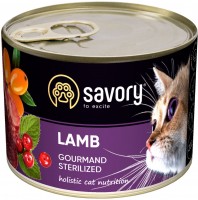 Фото - Корм для кішок Savory Cat Sterilised Lamb Pate  200 g