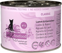 Karma dla kotów Catz Finefood Classic Canned Lamb/Rabbit  200 g