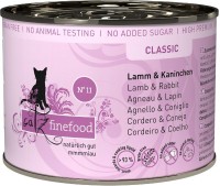 Фото - Корм для кішок Catz Finefood Classic Canned Lamb/Rabbit  200 g 12 pcs