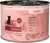 Фото - Корм для кішок Catz Finefood Classic Canned Poultry  200 g