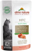 Фото - Корм для кішок Almo Nature HFC Natural Salmon/Pumpkin 55 g 
