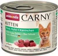 Karma dla kotów Animonda Kitten Carny Beef/Chicken/Rabbit  200 g 24 pcs
