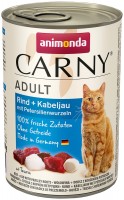 Корм для кішок Animonda Adult Carny Beef/Cod with Parsley Roots  400 g 6 pcs