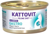 Karma dla kotów Kattovit Gastro Canned with Duck  24 pcs