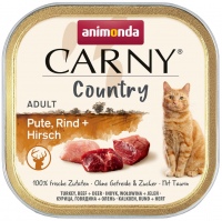 Karma dla kotów Animonda Adult Carny Country Turkey/Beef/Deer  32 pcs