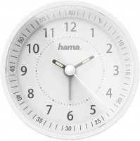 Радіоприймач / годинник Hama Roundly 