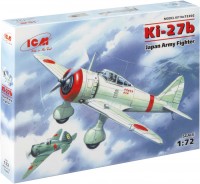 Фото - Збірна модель ICM Ki-27b (1:72) 