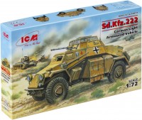 Zdjęcia - Model do sklejania (modelarstwo) ICM Sd.Kfz.222 (1:72) 