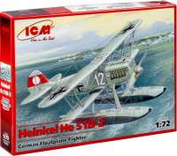 Фото - Збірна модель ICM Heinkel He 51B-2 (1:72) 