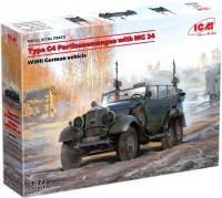 Фото - Збірна модель ICM Type G4 Partisanenwagen with MG 34 (1:72) 