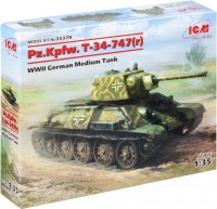 Фото - Збірна модель ICM Pz.Kpfw. T-34-747(r) (1:35) 